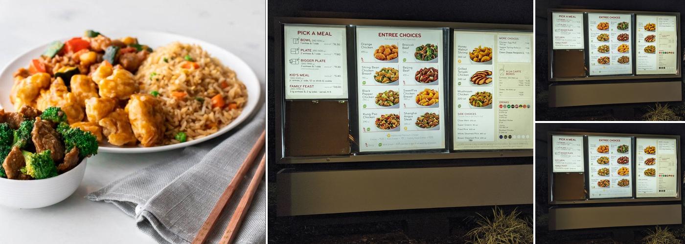 Panda Express Menu