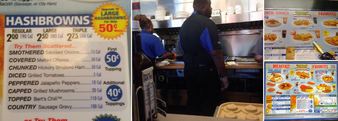 Waffle House Menu