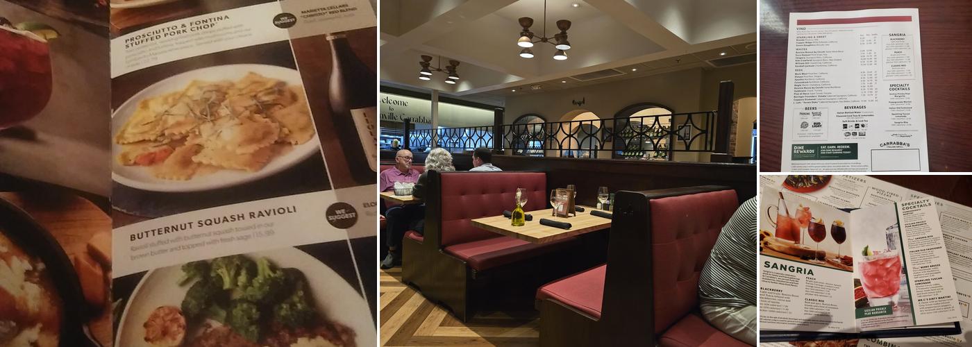 Carrabba's Italian Grill Menu