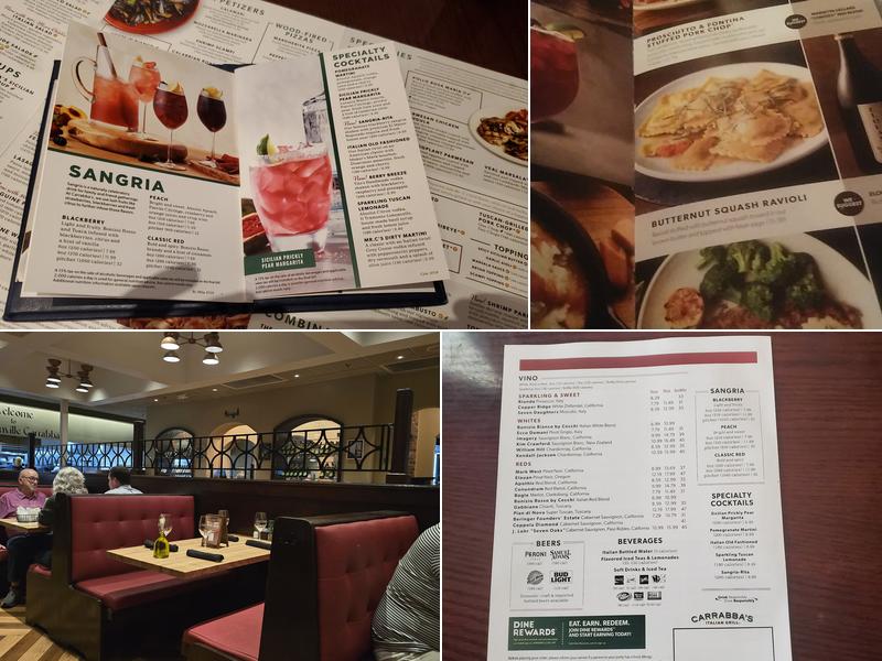 Carrabba's Italian Grill Menu