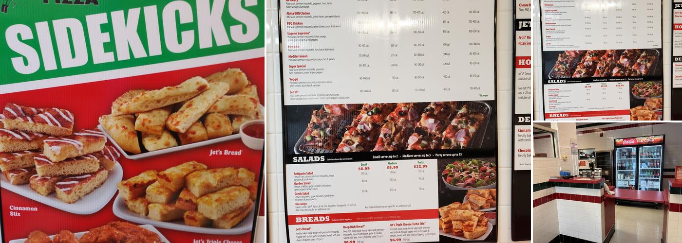 Jet's Pizza Menu