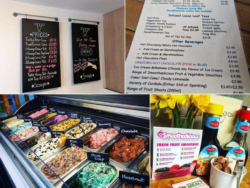 Scoops Artisan Ice Cream & Dutch Pancakes Menu