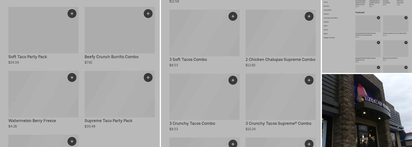 Taco Bell Menu