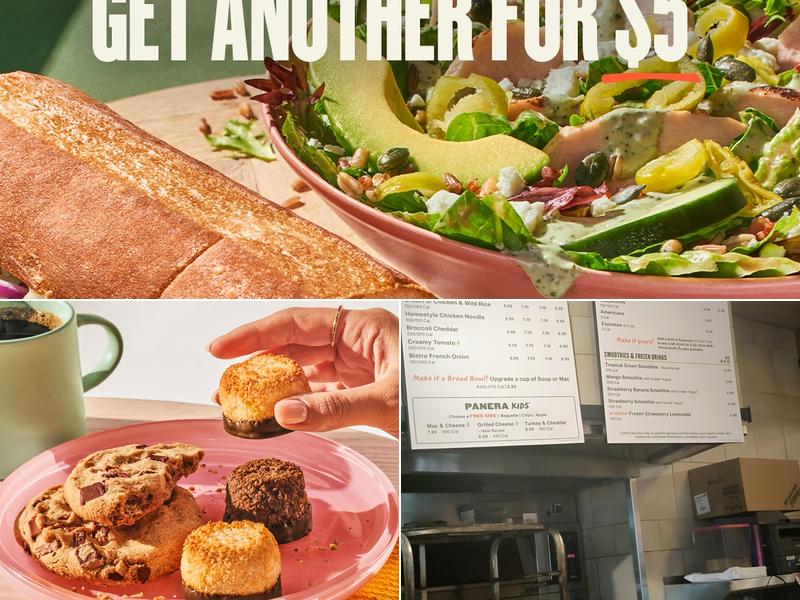 Panera Bread Menu