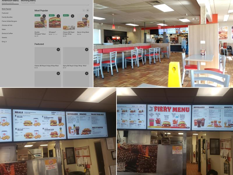 Burger King Menu