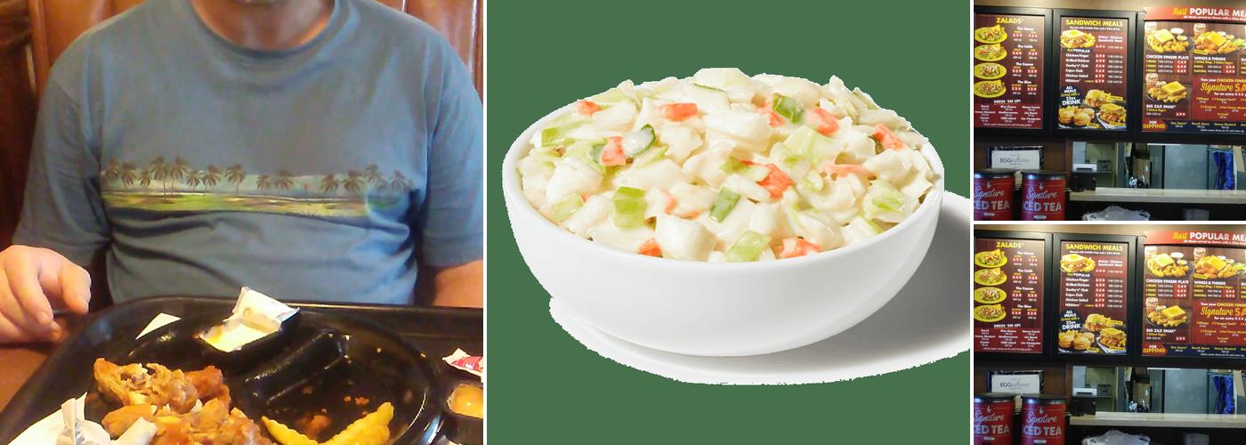 Zaxby's Chicken Fingers & Buffalo Wings Menu