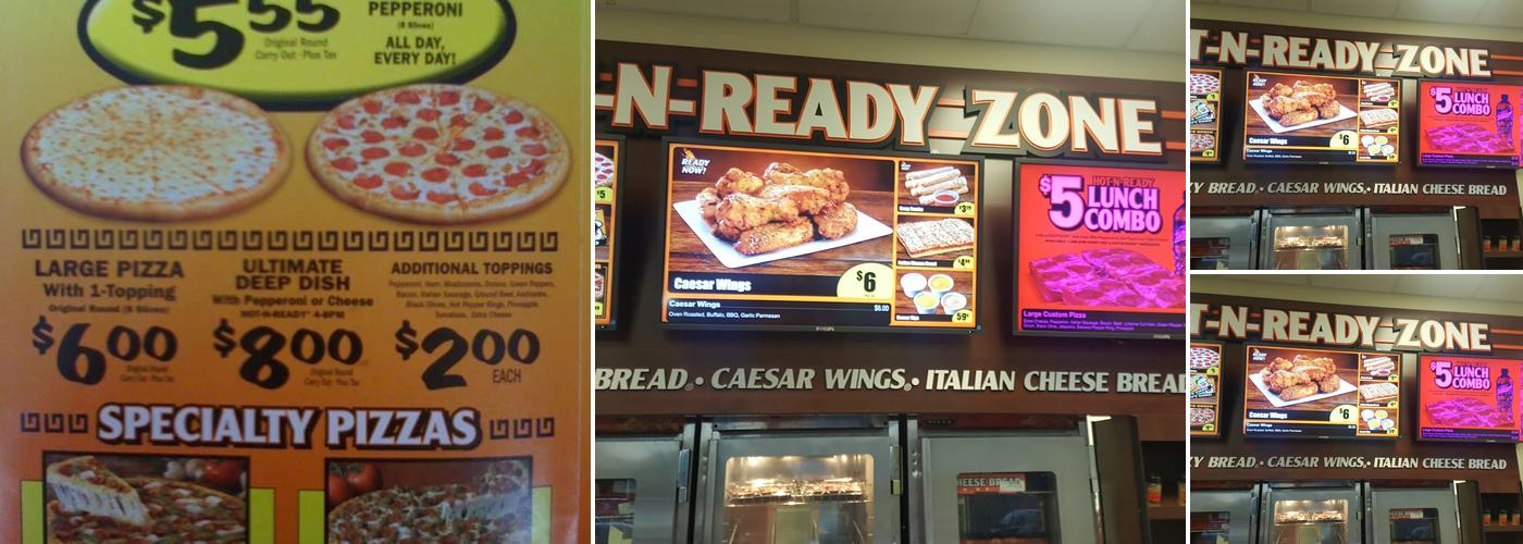 Little Caesars Pizza Menu