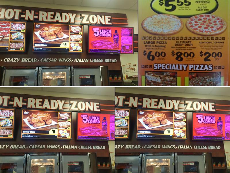 Little Caesars Pizza Menu