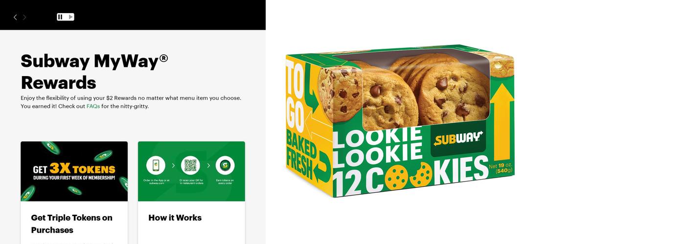 Subway Menu