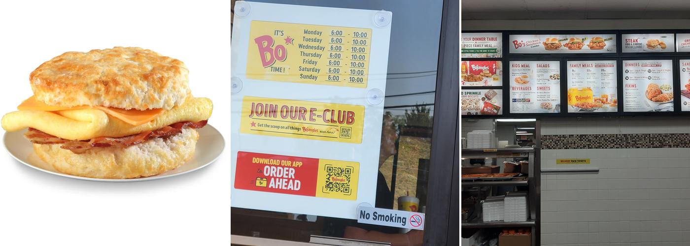 Bojangles Menu