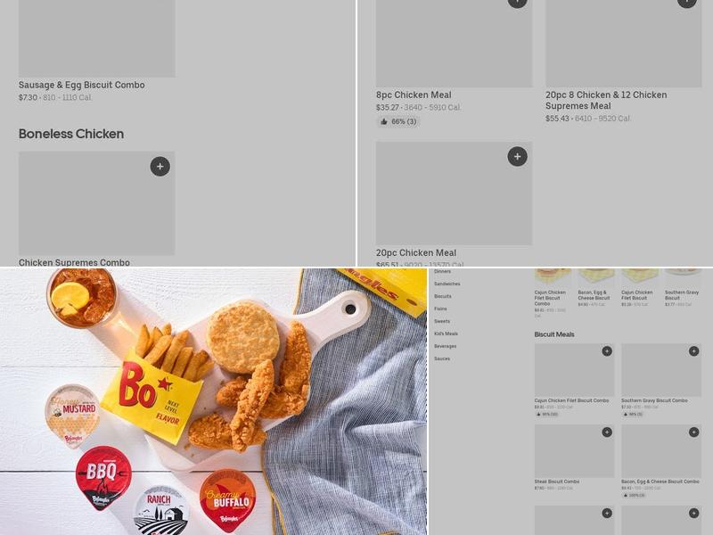 Bojangles Menu