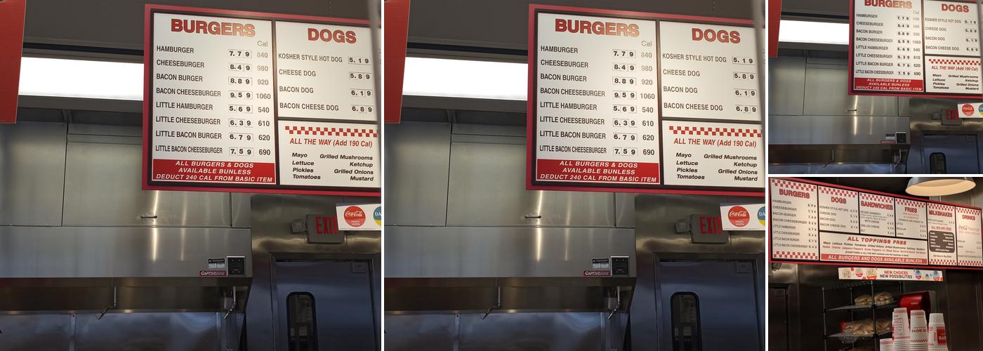 Five Guys Menu