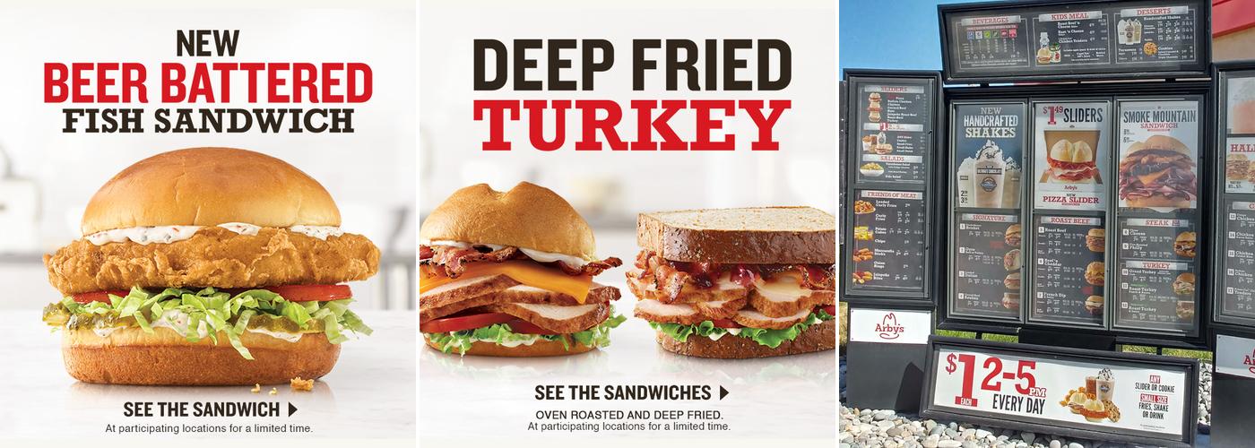 Arby's Menu