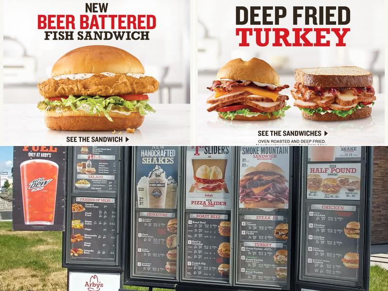 Arby's Menu