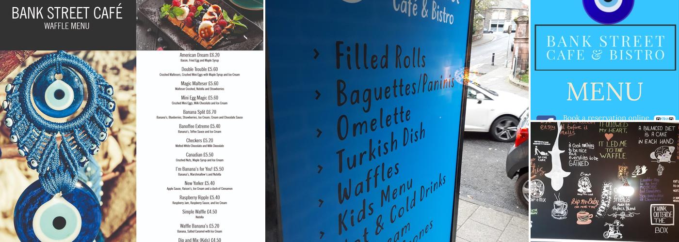 Bank Street Cafe & Waffle House Menu