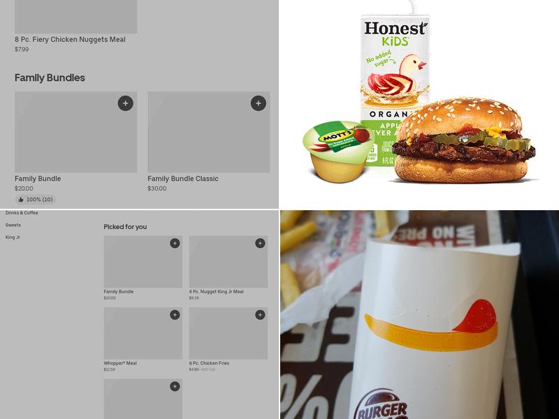 Burger King Menu