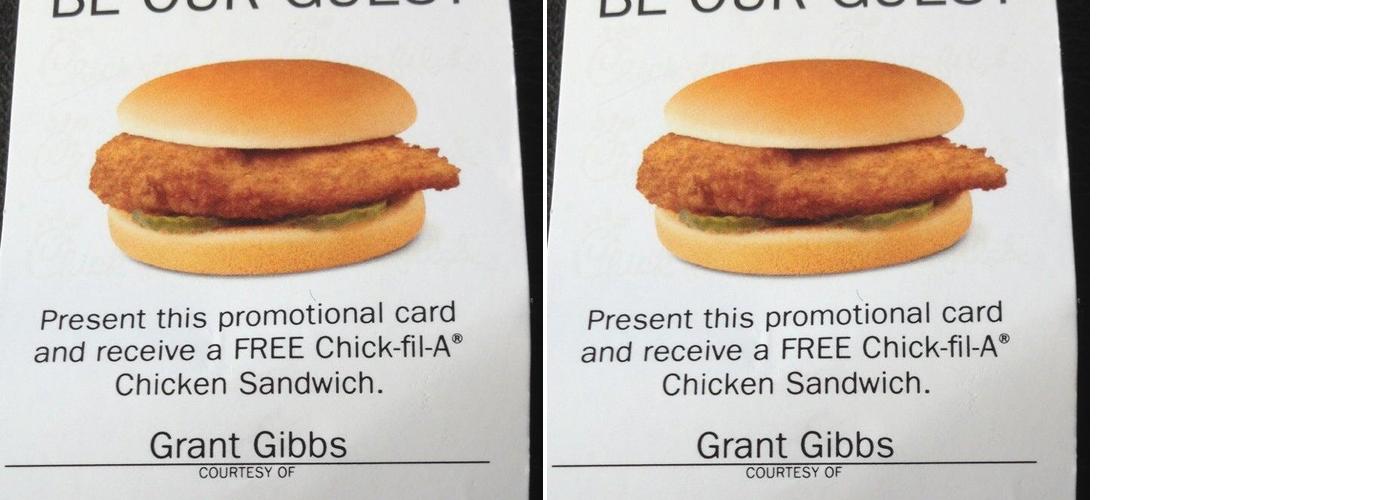 Chick-fil-A Menu
