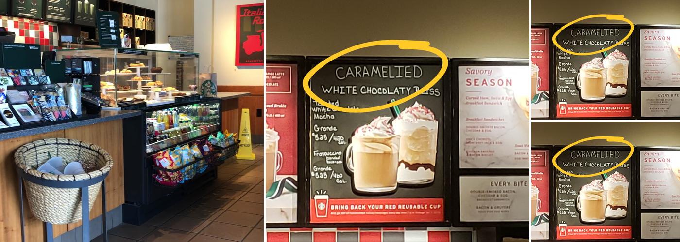 Starbucks Menu