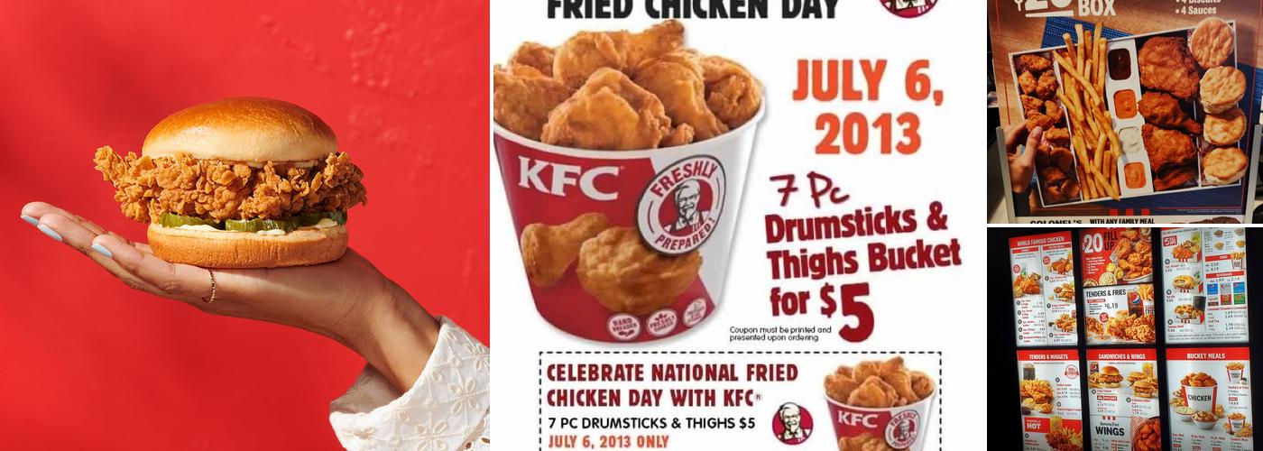 KFC Menu