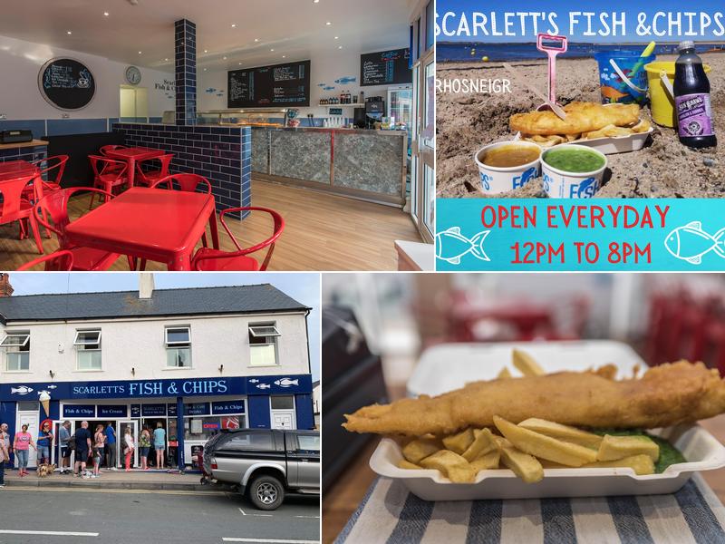 Scarlett’s Fish & Chip Shop Rhosneigr