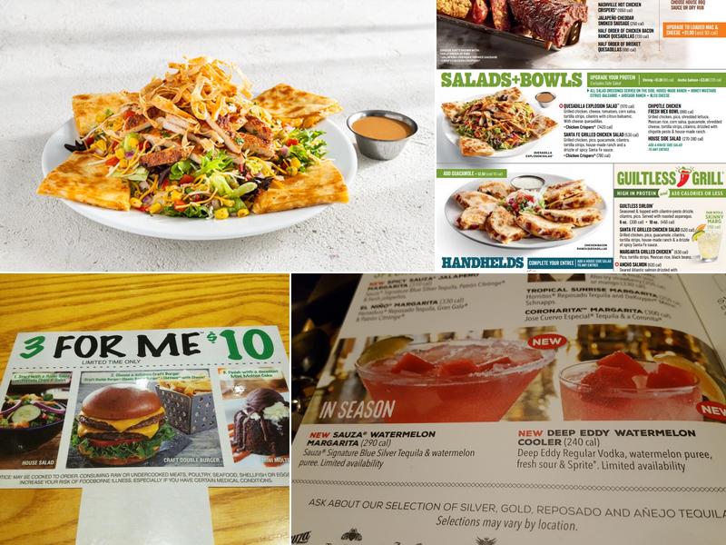 Chili's Grill & Bar Menu