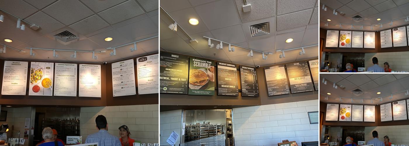 Panera Bread Menu