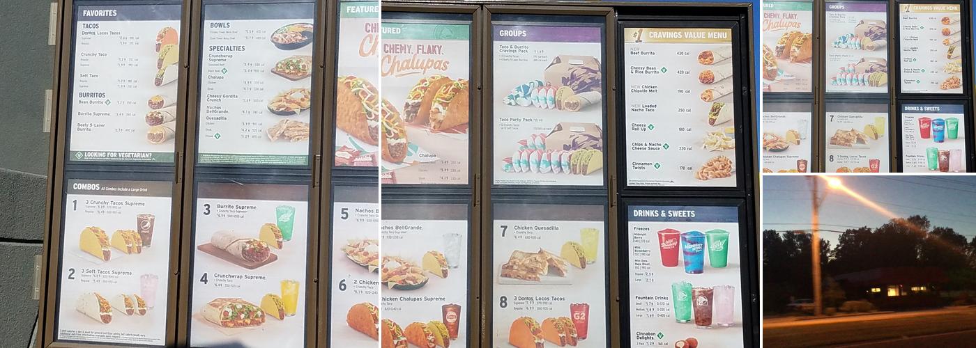 Taco Bell Menu