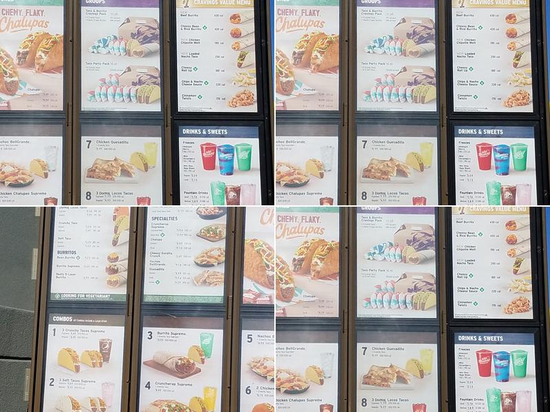 Taco Bell Menu