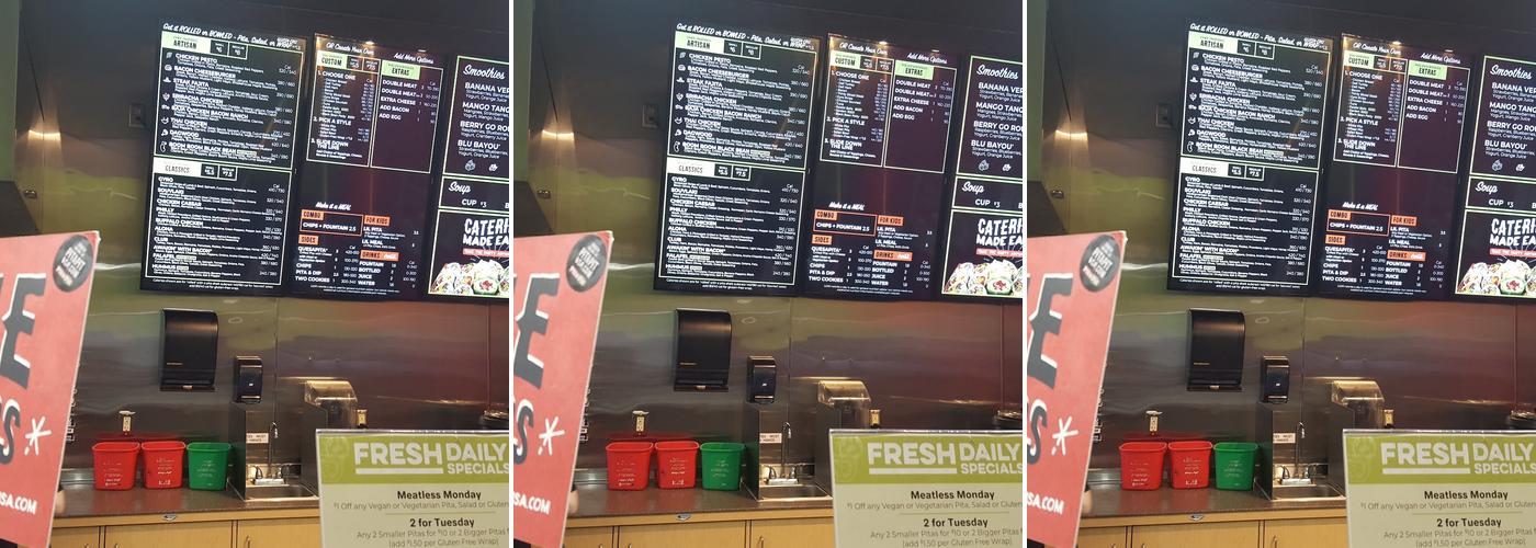 Starbucks Menu