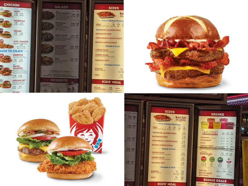 Wendy's Menu