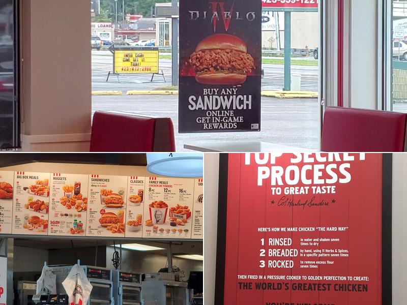 KFC Menu
