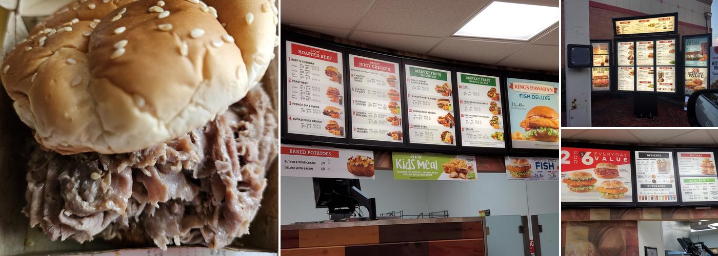 Arby's Menu