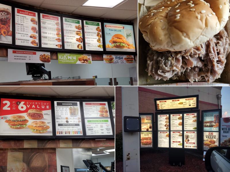 Arby's Menu