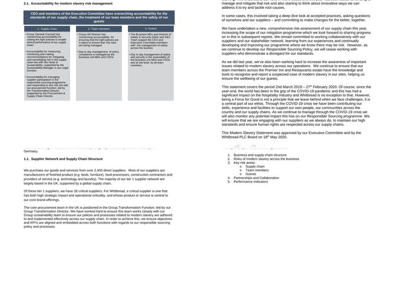 Premier Inn Aberystwyth hotel Menu