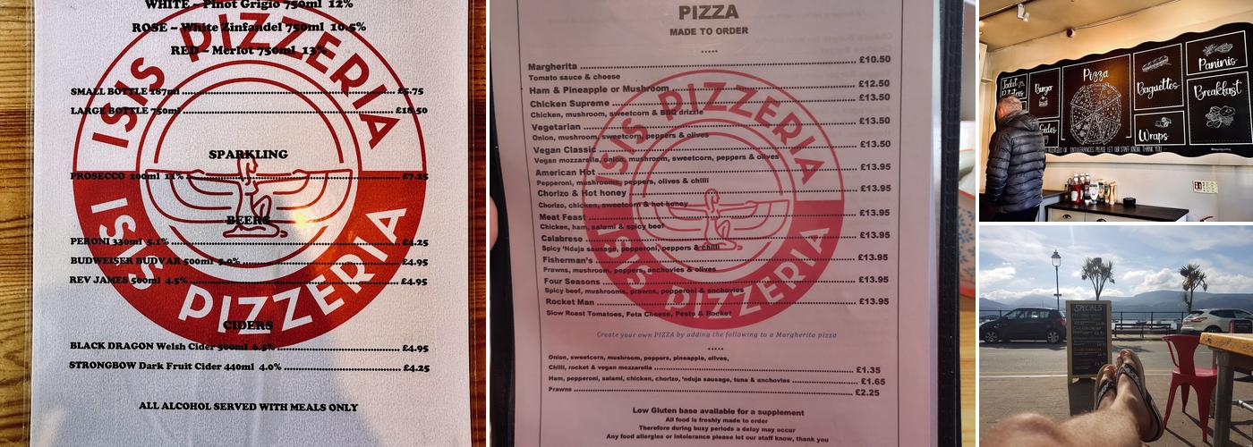 Isis Pizzeria Menu
