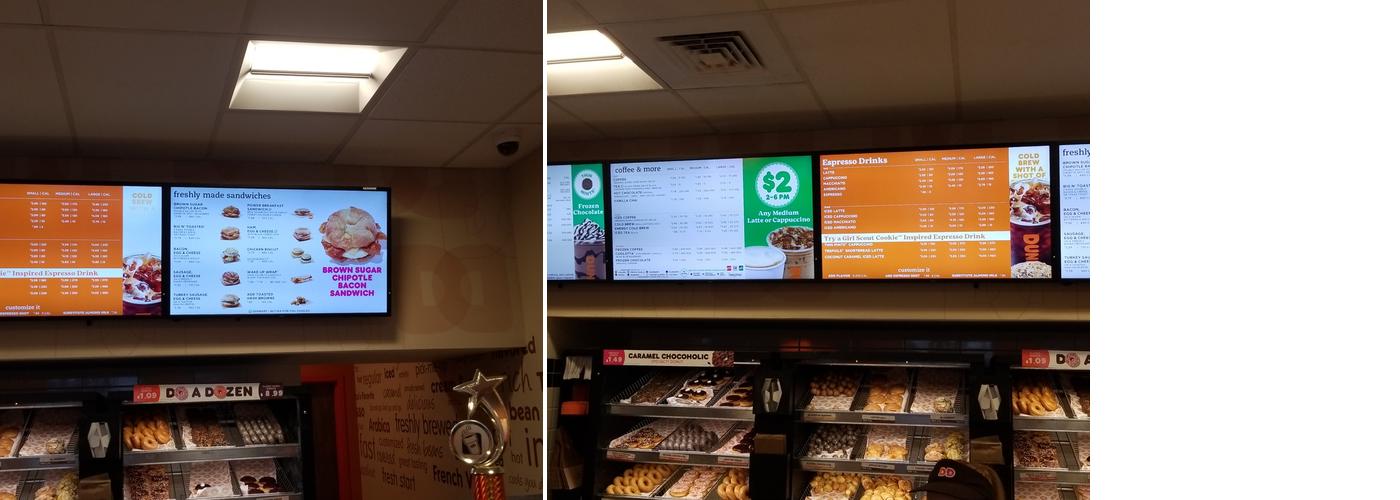 Dunkin' Menu