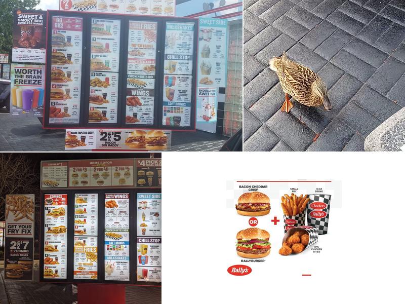 Checkers Menu