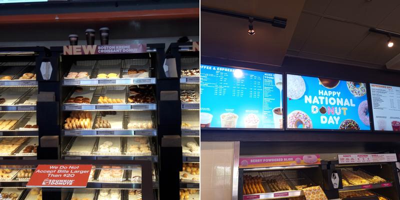 Dunkin' Menu