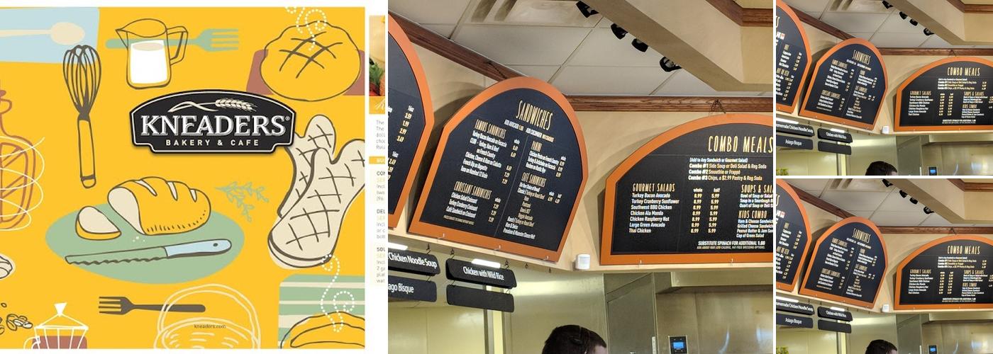Kneaders Bakery & Cafe Menu