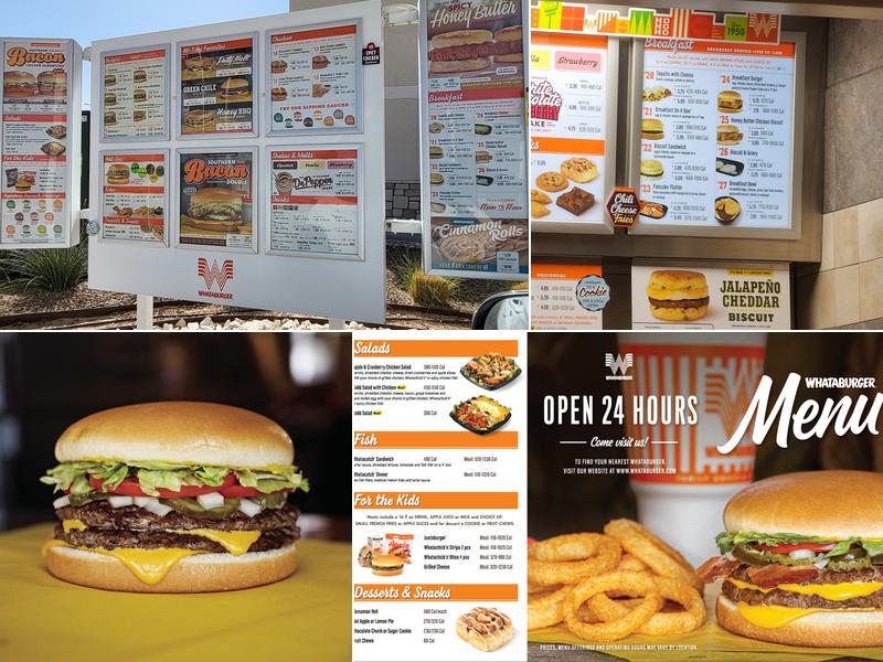 Whataburger Menu