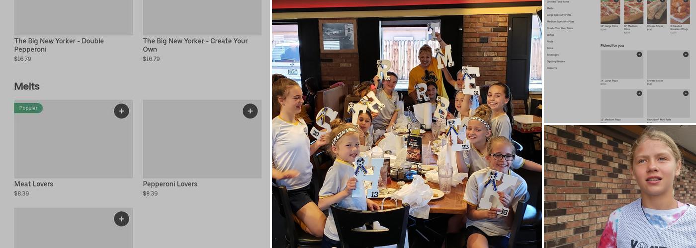 Pizza Hut Menu