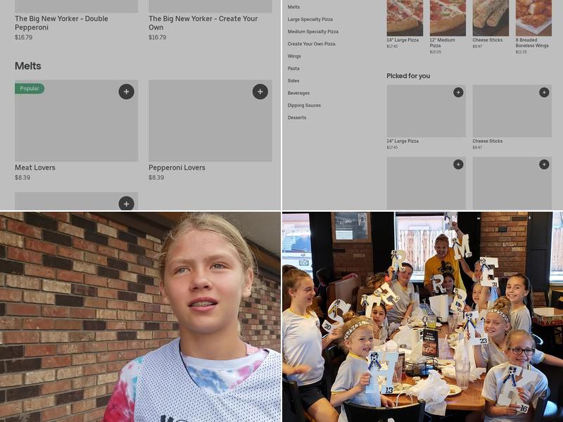 Pizza Hut Menu