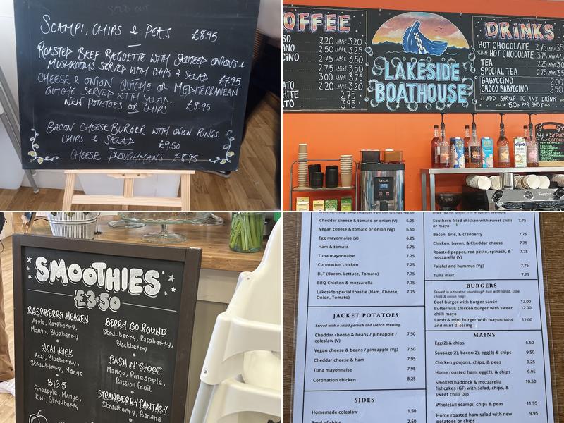 Lakeside Cafe and Catering Menu