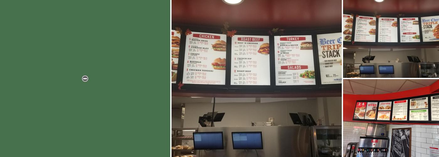 Arby's Menu