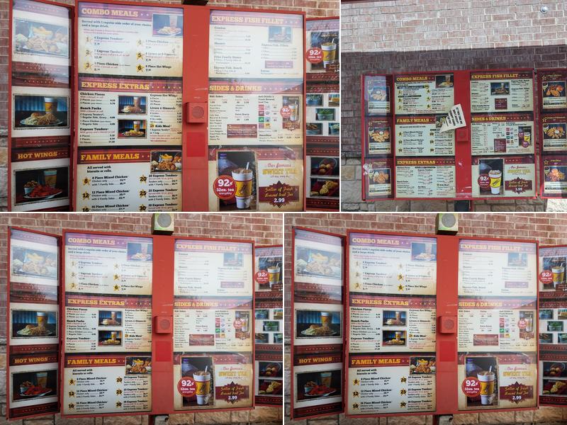 Chicken Express Menu
