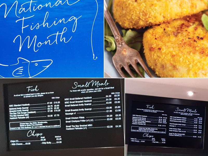 The Bay Fish & Chips Menu