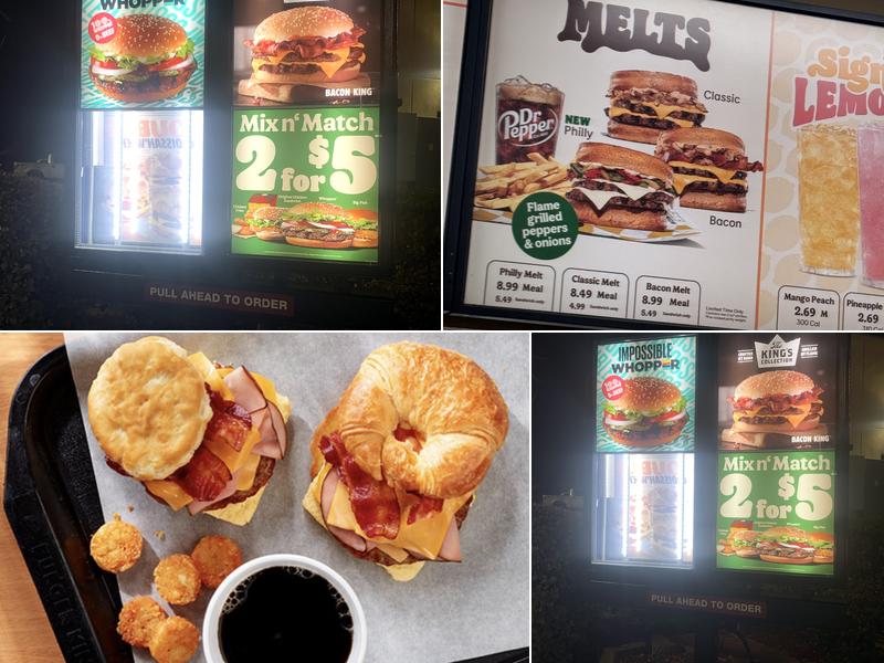 Burger King Menu