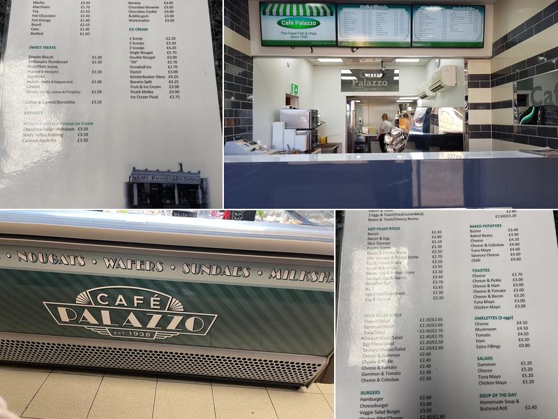 Cafe Palazzo Menu