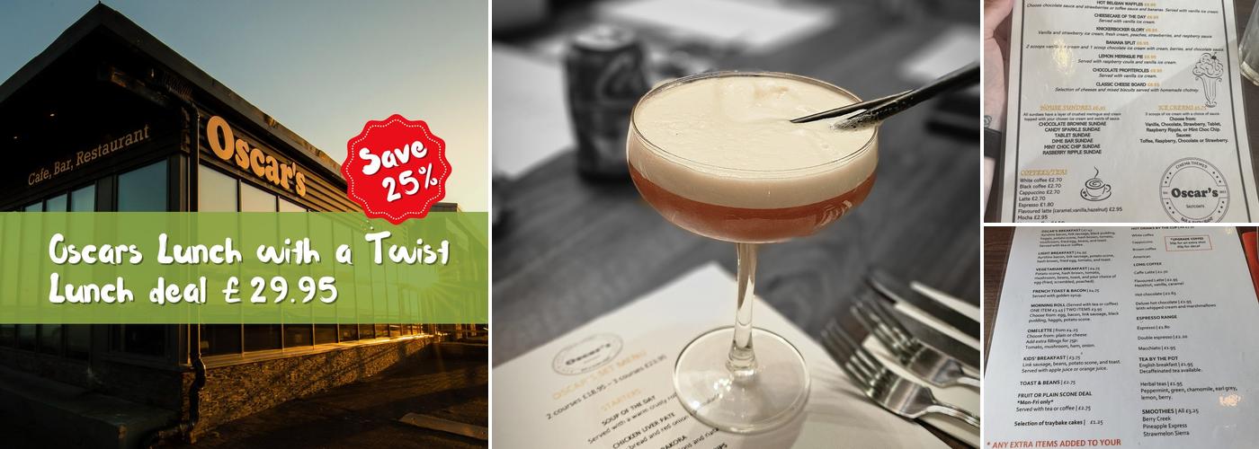 Oscar's Cafe Bar Restaurant Menu