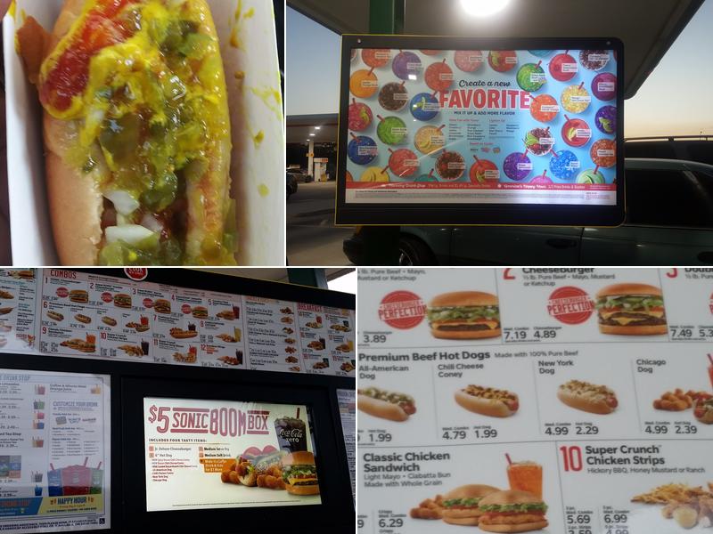 Sonic Drive-In Menu